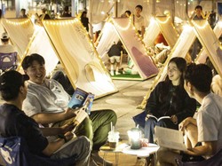 Slow Living ala Orang Korea Selatan: Santai Baca Buku di Perpustakaan