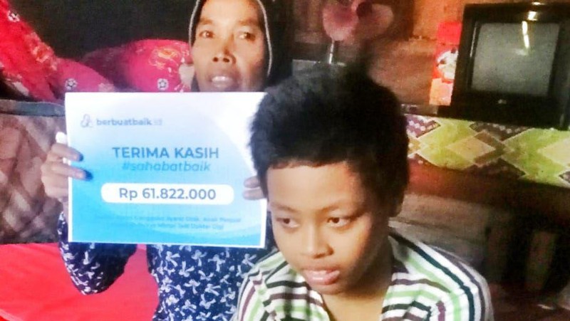 Renovasi Rumah-Kursi Roda Baru untuk Syifa Penderita Kerusakan Otak