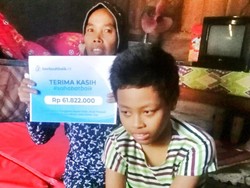 Renovasi Rumah-Kursi Roda Baru untuk Syifa Penderita Kerusakan Otak