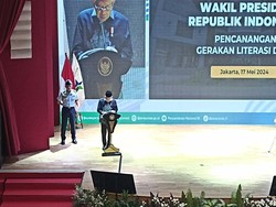 Maruf Soroti Rendahnya Minat Baca Orang Indonesia di HUT Ke-44 Perpusnas