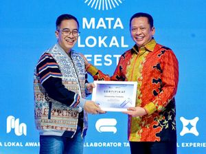 Bamsoet Raih Penghargaan Collaborator Network di Ajang Mata Lokal Awards