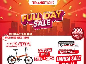 Beli Sepeda di Transmart Full Day Sale Hemat Jutaan Rupiah