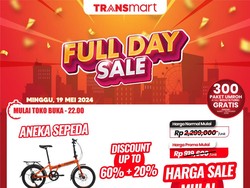 Beli Sepeda di Transmart Full Day Sale Hemat Jutaan Rupiah
