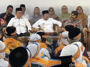 Antar JCH, Bupati Minta Doakan Agar Tanah Datar Terhindar dari Bencana