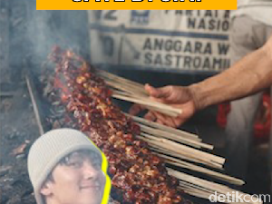 Cobain Sate yang Dimakan Ji Chang Wook di Jakarta