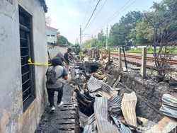 Ada Korban KTP Luar-Bangunan Liar di Kebakaran Manahan, Ini Langkah Gibran