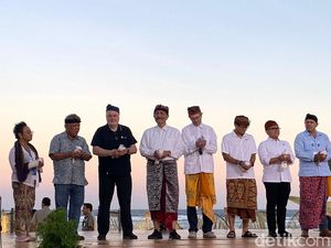 Lepas Burung & Penyu, Luhut Hingga Basuki Hadiri Pembukaan World Water Forum