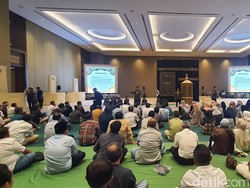 Suasana Manasik Praktik Calon Jemaah Haji Maktour di Hotel Sultan