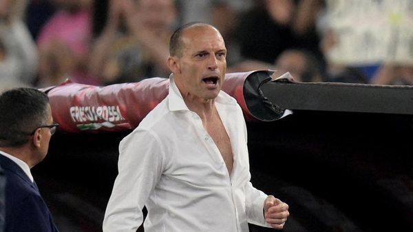 Lihat Lagi Momen Allegri Ngamuk Sebelum Akhirnya Dipecat Juve