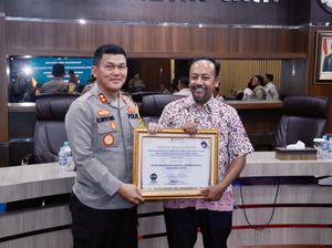 Polres Soetta Terima Penghargaan Ombudsman atas Pelayanan Publik Terbaik
