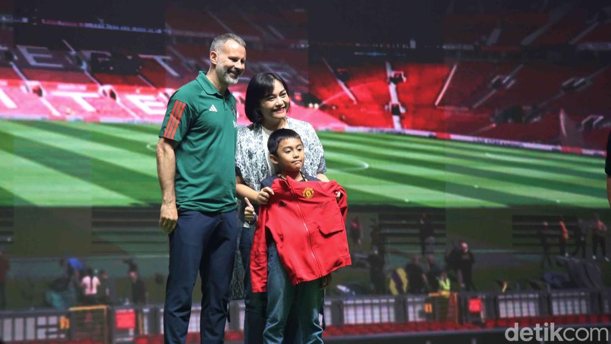 Ryan Giggs lagi ada di Jakarta (Pradita Utama/detikSport)