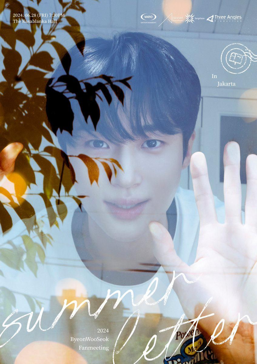 Poster Fanmeeting Byeon Woo Seok