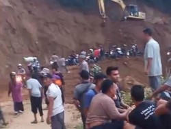 Jalur Lintas di Rejang Lebong Tertimbun Longsor, 3 Alat Berat Dikerahkan