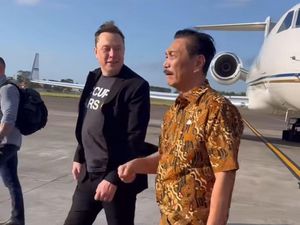 Bertemu Elon Musk, Luhut Bahas Roket hingga Perubahan Iklim