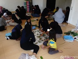 Serunya Mahasiswa PPG UST Ajarkan Ecoprint ke Anak-anak Kagem Jogja