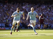 Unggul 2-1 atas West Ham, Man City 45 Menit Menuju Juara