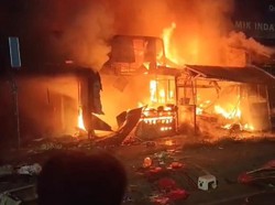 Kebakaran di Pasar Panorama Bengkulu, 1 Keluarga Sempat Terjebak