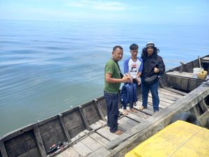 Nelayan di Asahan Kepergok Polisi Selundupkan 2 Kg Sabu dari Malaysia