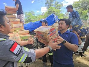 Paket Sembako Mulai Disalurkan ke Korban di Mahakam Ulu Kaltim