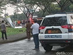 Pesawat Latih Cessna Sempat Hilang Kontak Sebelum Jatuh di BSD Tangsel