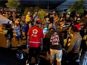 Oleng lalu Tabrak Pot Pembatas Jalan, Pria Medan Tewas di Bali