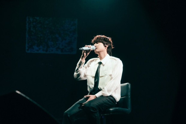 Potret Kyuhyun dalam konser 'Restart' di Jakarta