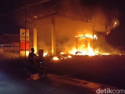SPBU Mini di Pandeglang Terbakar, Satu Petugas Terluka