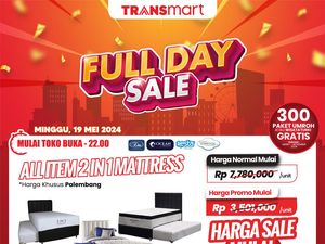 Buruan Mampir Ke Transmart Full Day Sale, Beli Kasur Hemat Rp 8 Jutaan!