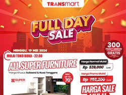 Beli Furniture di Transmart Full Day Sale Aja! Harganya Mulai dari Rp 200 Ribuan