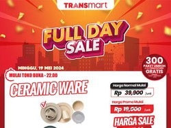 Murahnya Beli Alat Makan Baru di Transmart Full Day Sale, Ada Diskon Gila-gilaan