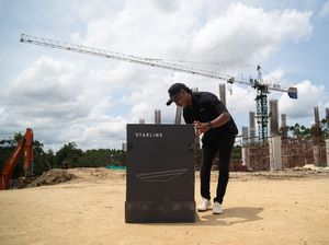 RSUD-Lapangan PSSI di IKN Dapat Uji Coba Starlink RSUD-Lapangan PSSI di IKN Dapat Uji Coba Starlink
