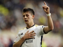 Duh, Aduh... Arda Guler Terkapar Kesakitan Kena Tekel Rudiger