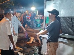 Motor Tabrak Kompor Gorengan di Kotagede, Bapak-Balita Tersiram Minyak Panas