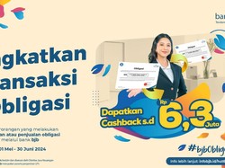 Mau Dapat Cashback Jutaan Rupiah? Beli Obligasi Ritel di bank bjb
