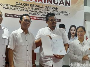 Bobby Daftar Bacalon Gubsu ke Gerindra Bobby Daftar Bacalon Gubsu ke Gerindra