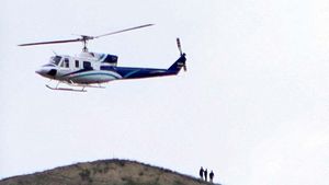 Ini Helikopter Presiden Iran Sebelum Jatuh