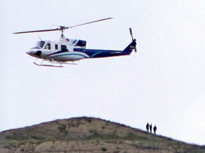 Ini Helikopter Presiden Iran Sebelum Jatuh