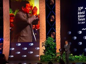 Kala Jokowi Kenalkan Prabowo Presiden Terpilih di Pembukaan WWF Bali