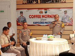 DBD hingga Krisis Air Bersih Jadi Materi Diskusi Kapolres Pacitan dan Media