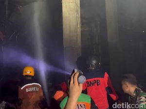 Gudang Produksi Garam di Pati Ludes Terbakar