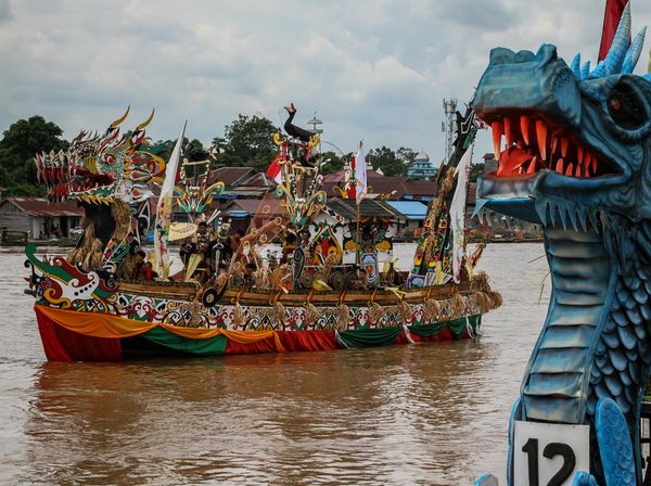Lomba Hias Perahu Meriahkan HUT ke-67 Provinsi Kalteng