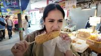 Mashiso! Nagita Slavina Jajan Udang hingga Jagung Bakar di Korea