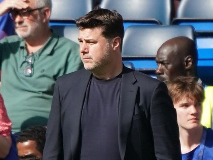 LONDON, ENGLAND - MAY 19: Chelsea manager Mauricio Pochettino  during the Premier League match between Chelsea FC and AFC Bournemouth at Stamford Bridge on May 19, 2024 in London, England.(Photo by Stephanie Meek - CameraSport via Getty Images)