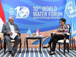 Menlu Bertemu Presiden Majelis Umum PBB, Bahas Palestina-Perubahan Iklim Menlu Bertemu Presiden Majelis Umum PBB, Bahas Palestina-Perubahan Iklim