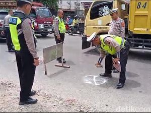 Kronologi Pobri Tewas Terlindas Usai Terjatuh Saat Nyalip Truk di Depan Kronologi Pobri Tewas Terlindas Usai Terjatuh Saat Nyalip Truk di Depan