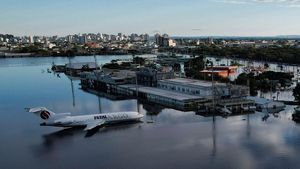 Potret Terbaru Banjir Brasil, Korban Tewas Mencapai 154 Orang