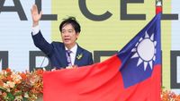 Presiden Baru Taiwan Resmi Dilantik, Ini Potretnya