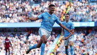 Man City menegaskan kemenangannya dengan gol dari Rodri di babak kedua.
