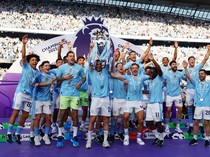 Momen-momen Manchester City Angkat Trofi Liga Inggris