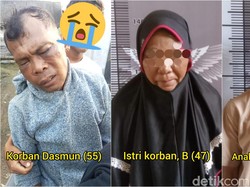 Dasmun Bonyok Dikeroyok Istri-Anak Tiri gegara Tak Jujur Banyak Utang